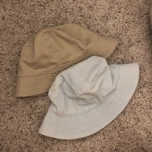 Set of Madewell + H&M bucket hats